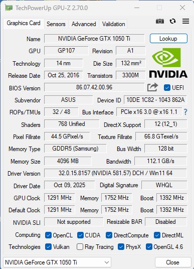 1050Ti
